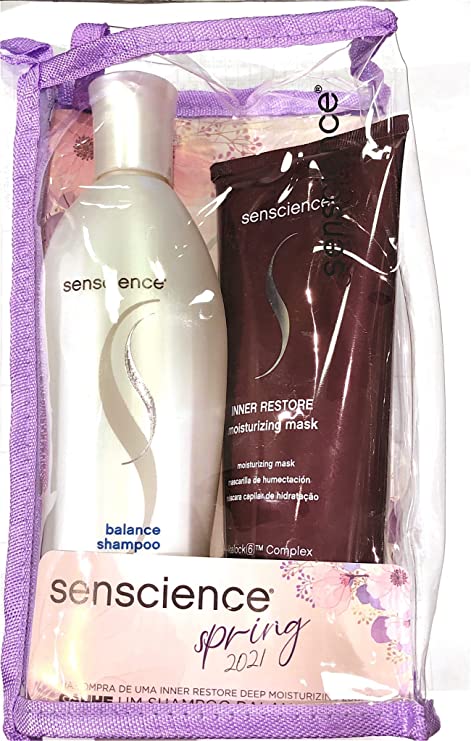 Kit Senscience Spring 2021 Shampoo Balance + Máscara Capilar Inner Restore 
