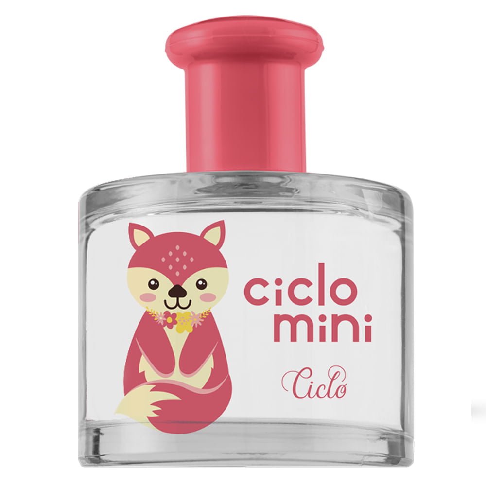Perfume Infantil Feminino Ciclo Mini Raposete Ciclo Cosméticos 