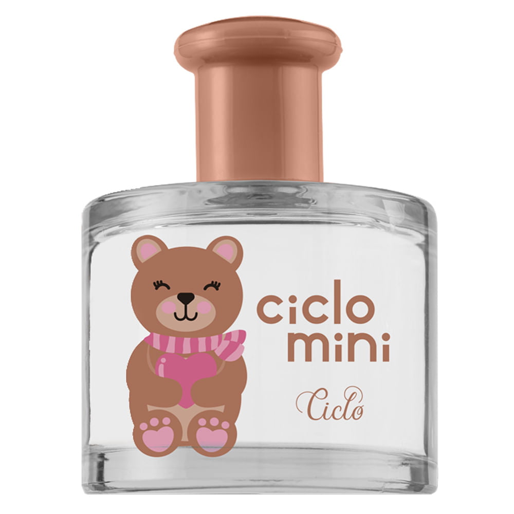 Perfume Infantil Feminino Ciclo Mini Ursolina Ciclo Cosméticos 