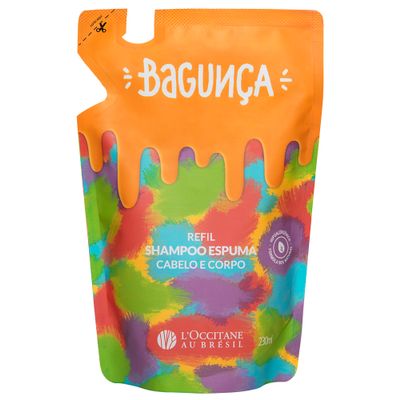 Shampoo Espuma Refil Bagunça L'Occitane Au Brésil 
