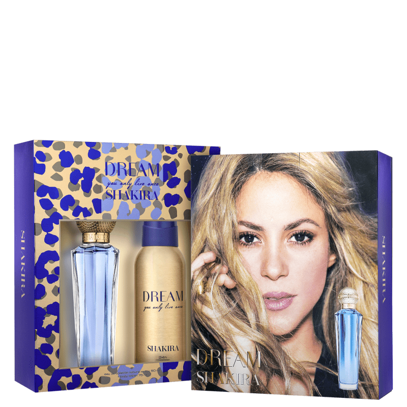 Kit Feminino Perfume Dream Eau de Toilette + Desodorante Dream Shakira 