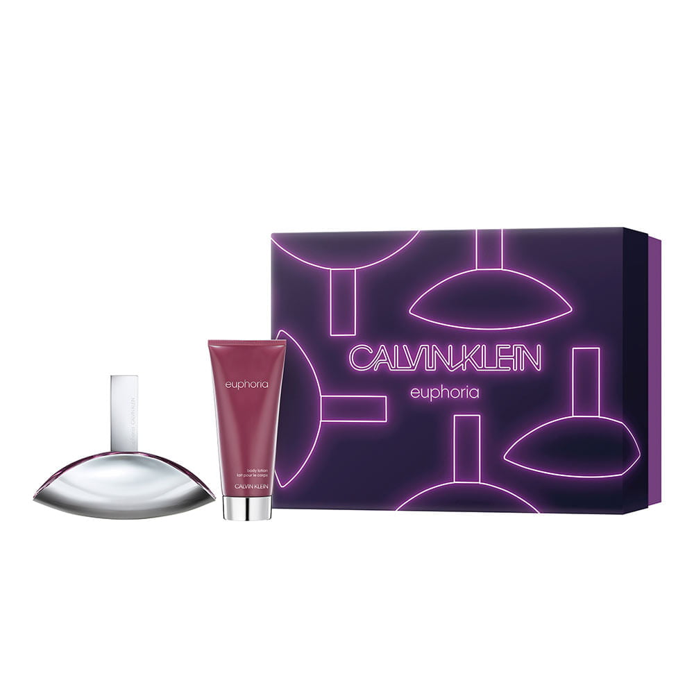 Kit Feminino Perfume Euphoria Eau de Parfum + Loção Corporal Euphoria Calvin Klein