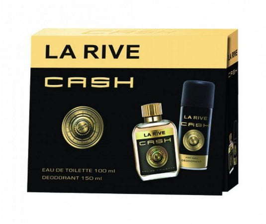 Kit Masculino Perfume Cash Eau de Toilette + Desodorante Cash La Rive 