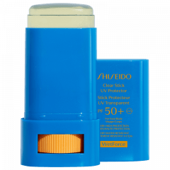Protetor Solar em Bastão Clear Stick UV Protector SPF 50+ WetForce Shiseido 15g