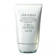 Protetor Solar Facial Urban Environment UV Protection Cream Plus SPF 50 Shiseido 