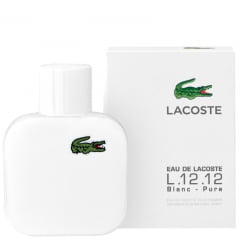 Perfume Masculino L.12.12. Blanc Pure Lacoste Eau de Toilette 