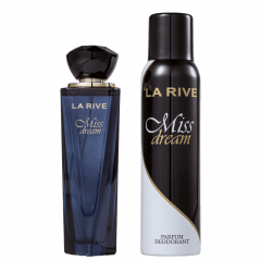 Kit Feminino Perfume Miss Dream Eau de Parfum + Desodorante Miss Dream La Rive
