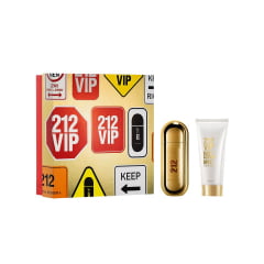 Kit Feminino Perfume 212 VIP Eau de Parfum + Loção Corporal 212 VIP Carolina Herrera 