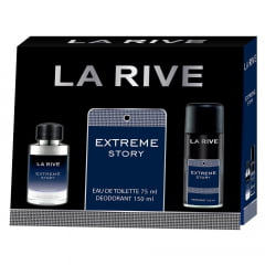 Kit Masculino Perfume Extreme Eau de Toilette + Desodorante Extreme La Rive