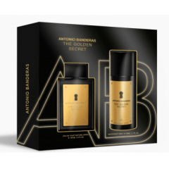 Kit Masculino Perfume The Golden Secret Eau de Toilette + Desodorante The Golden Secret Antonio Banderas 