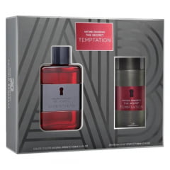 Kit Masculino The Secret Temptation Antonio Banderas Kit Masculino The Secret Temptation Antonio Banderas