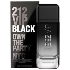 Perfume Masculino 212 Vip Black Carolina Herrera Eau de Parfum