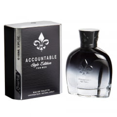Perfume Masculino Accountable Style Edition Omerta Eau de Toilette Perfume Masculino Accountable Style Edition Omerta Eau de Toilette