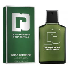 Perfume Masculino Paco Rabanne Pour Homme Paco Rabanne Eau de Toilette 