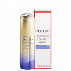 Creme para Área dos Olhos Efeito Lifting Vital Perfection Uplifting and Firming Eye Cream Shiseido